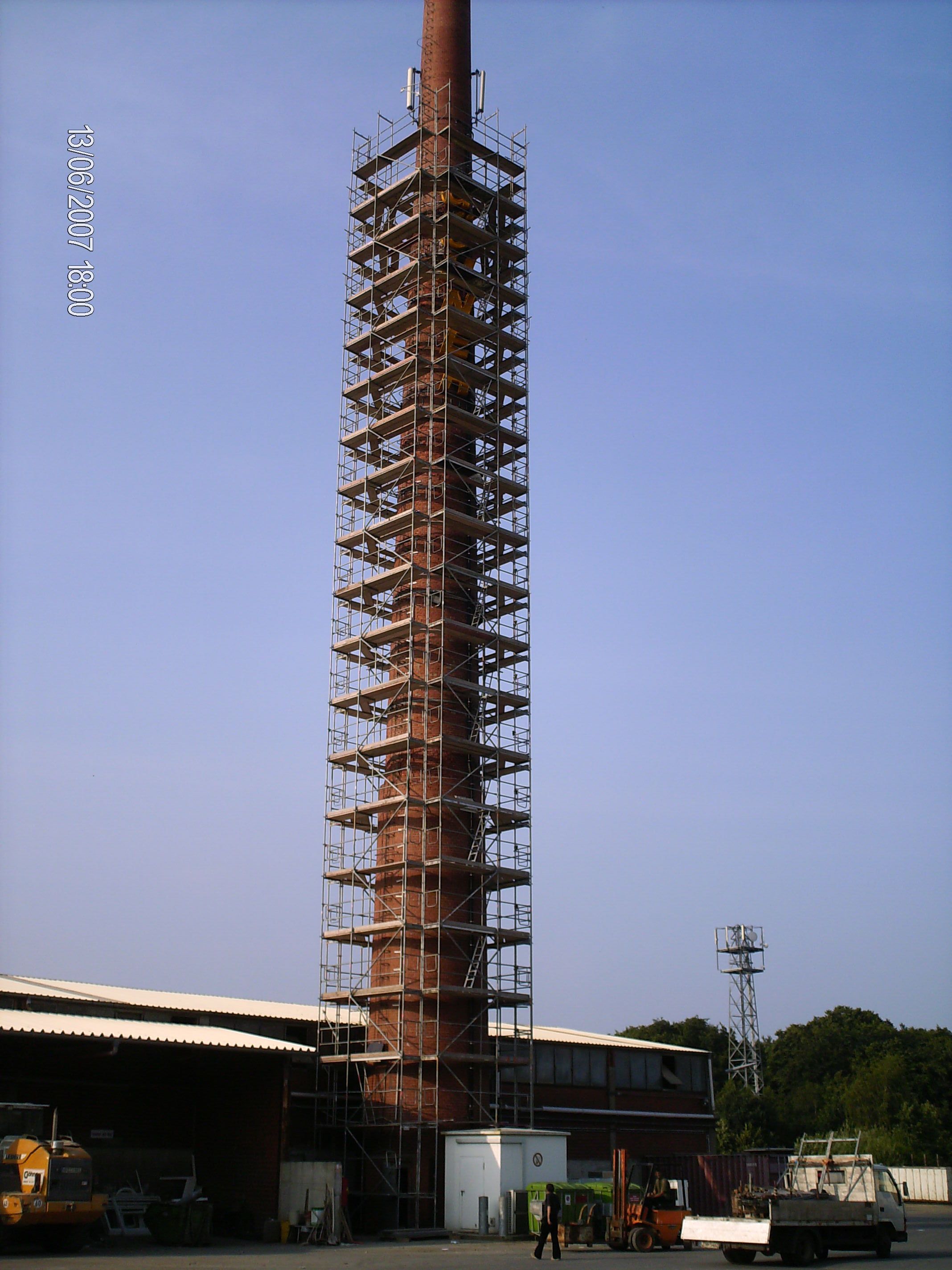 Schornstein bei Leipzig